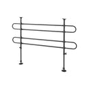 Hundegitter Auto-& Gepäckgitter aus Metall Universal Trenngitter verstellbar 2x2