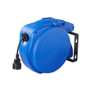 Automatischer Kabelaufroller 15M 3x1,5mm² | Kabeltrommel | Schuko | Verriegelung