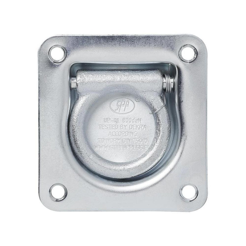 10er Set SPP UP-01 Zurrmulde einfach – 800 daN (800 kg) Zugkraft