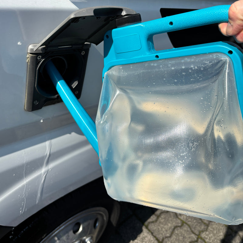 camping gießkanne Faltbare 6L Einfüllkanne für Camping