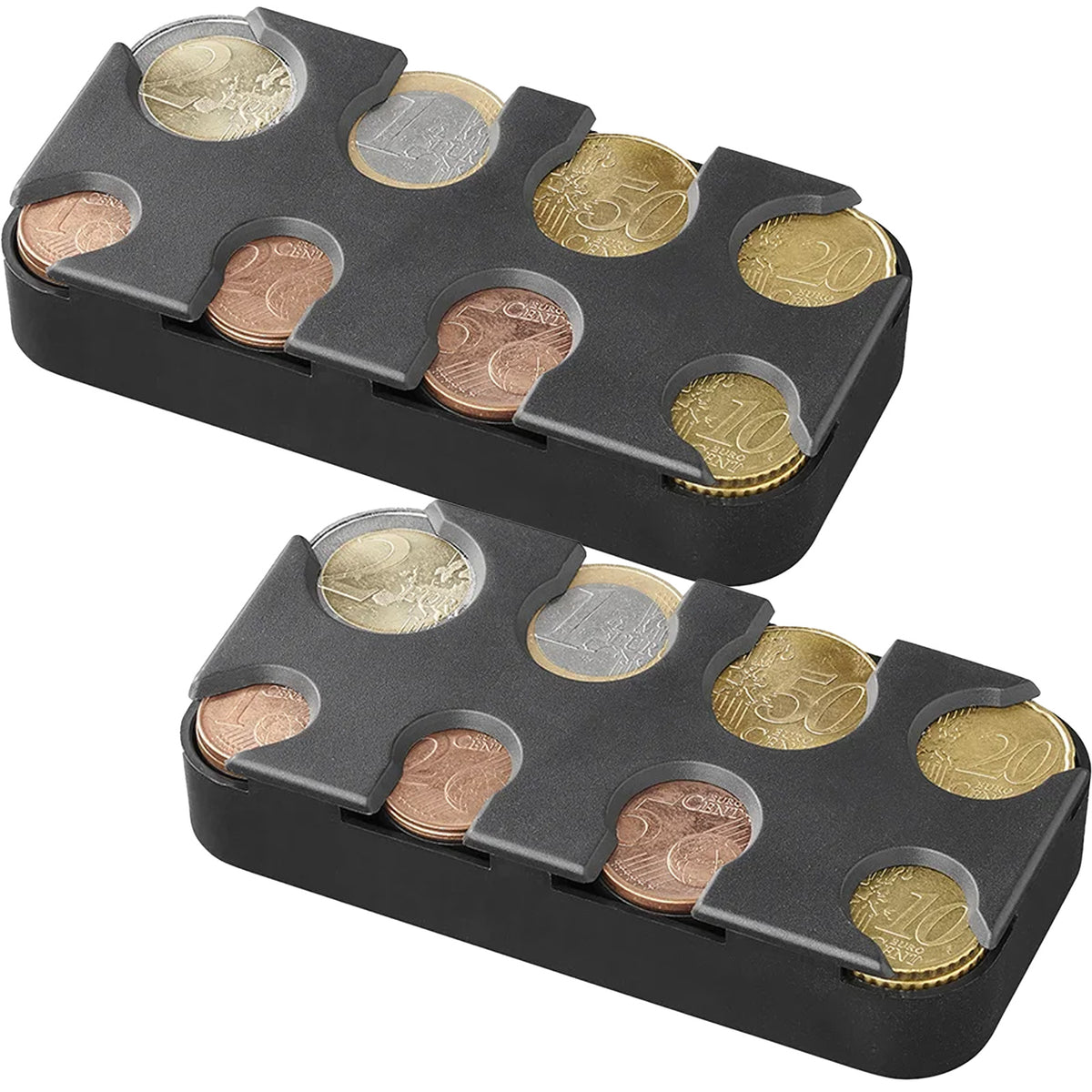 20 euro münzen aufbewahrung 2er Set Euro Münzhalter Münzsammler Münzs