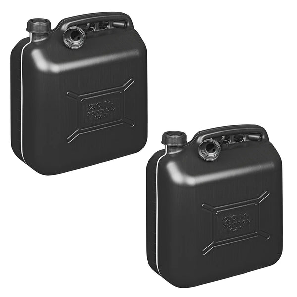 2x Kraftstoffkanister 20L Kunststoff Reserve Diesel Benzinkanister