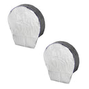 2x Radabdeckung Aluminium reflektierend 16" Reifenabdeckung Wohnwagen, Wohnmobil