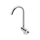 Mischbatterie Style 3000 Ø27 mm – Metallauslauf, 12V, klappbar, Chrom, für Wohnmobil & Boot