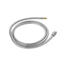 Brauseschlauch Metall 1,5 m – 3/8 drehbar, 1/2 Zoll Anschluss, Chrom