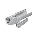 Kugelkupplung Stahl vertikal 2 Löcher rund 60mm 1300kg gebremst – Hochwertige Anhängerkupplung