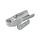 Kugelkupplung Stahl vertikal 2 Löcher rund 70mm 1300kg gebremst – Hochwertige Anhängerkupplung