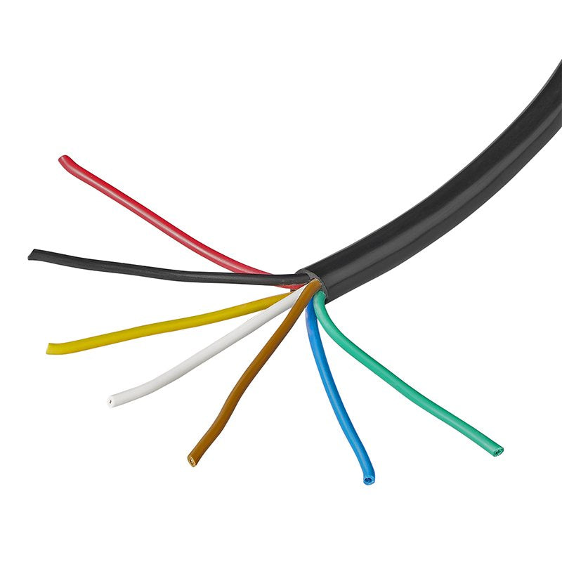 Kabel 7x 0,75 mm² – 50 m Rolle, für Anhänger & Fahrzeuge, 12V/24V