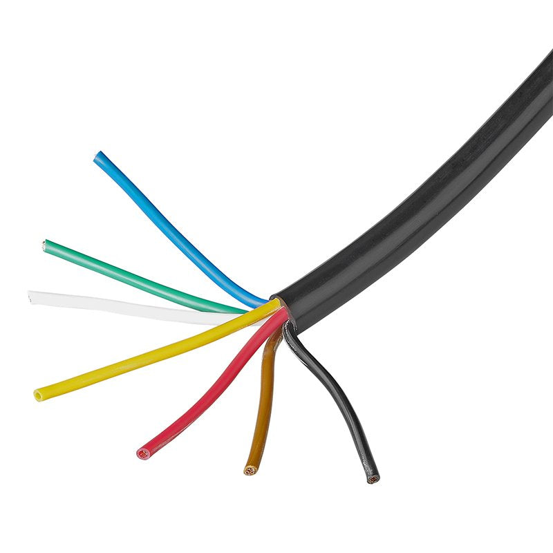 Kabel 7x 1,50 mm² – 50 m Rolle, für Anhänger & Fahrzeuge, 12V/24V