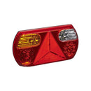LED Rückleuchte 6 Funktionen – 296x142 mm, 32 LED, rechts links, IP67,