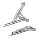 4er Set Ausdrehstütze 1500 kg 677 mm mit Montageplatte – Eckstütze für Wohnwagen