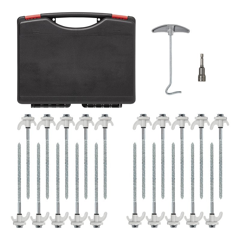 zeltheringe zum schrauben obi Schraubheringe Set 20 st für Zelte