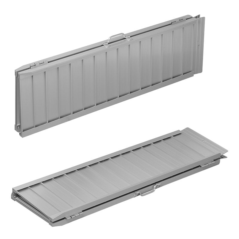 Auffahrrampe Aluminium klappbar für Rollstuhl 122x73cm 270kg