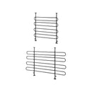 Hundegitter Auto-& Gepäckgitter aus Metall Universal Trenngitter verstellbar 4x2