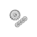 Radblenden Set Ring 15 Zoll - 4 Stück Wohnmobil Wohnwagen Auto Radzierblenden