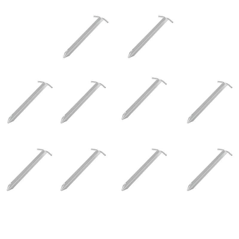 zeltheringe 30 cm lang 10x Zelthering 30 cm verzinkter Stahl T-Profil
