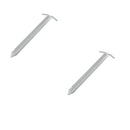 2x Zelthering 40 cm Verzinkter Stahl T-Profil