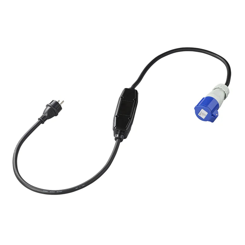 CEE Kabel Schuko 1,5 M VDE 3x2,5 mm² mit Fehlstromschalter Fi Anschlusskabel