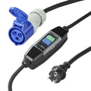 CEE Kabel Schuko 1,5 M VDE 3x2,5 mm² mit Fehlstromschalter Fi Anschlusskabel