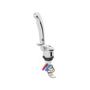 Mischbatterie Keramik Samba Ø33 mm – 12V, Chrom, für Wohnmobil & Boot