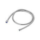 Brauseschlauch Carletta 2 m – Außenanschluss, Chrom, für Wohnmobil & Boot