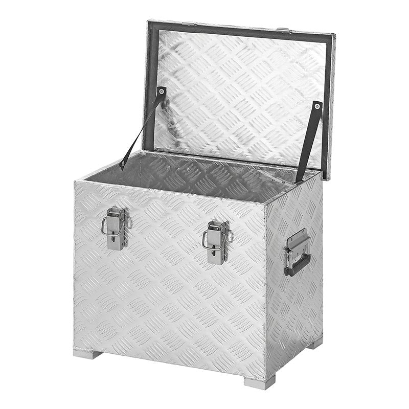 Aufbewahrungsbox Aluminium 522 x 375 x H420 mm  Alukiste flexibel verwendbar