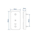 Rückleuchte 12/24V 4 Funktionen 80x150mm LED – Hochwertige LED Beleuchtung