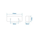 Positionsleuchte hinten 12/24V rot 110x40mm LED – Hochwertige LED Beleuchtung