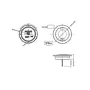 2er Set Rückleuchten Anhängerbeleuchtung 3 Funktionen 122 mm Chrom Heckleuchten