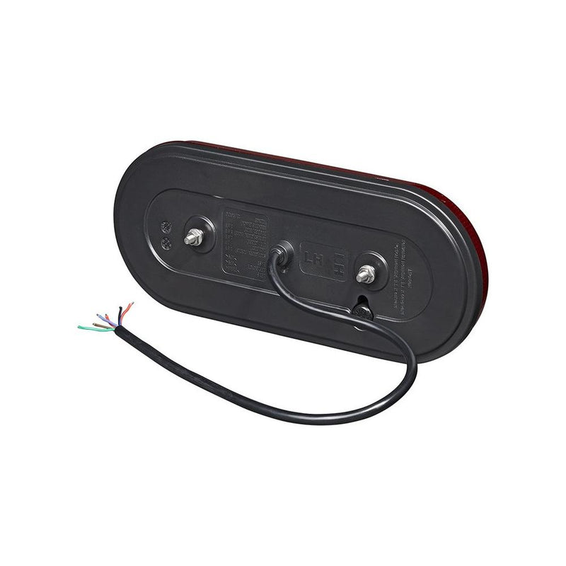 LED Rückleuchte 6 Funktionen – 323x134 mm, 54 LED, rechts & links, IP67,