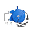 Automatischer Kabelaufroller 15M 3x1,5mm² | Kabeltrommel | Schuko | Verriegelung