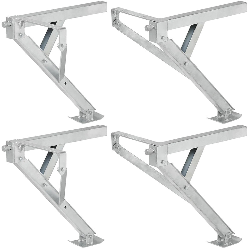 4 Stück Ausdrehstütze links und rechts 860 kg kompakt Stütze Caravan Eckstütze