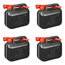 4x Kraftstoffkanister 5L sw Kunststoff Reserve Diesel Benzinkanister