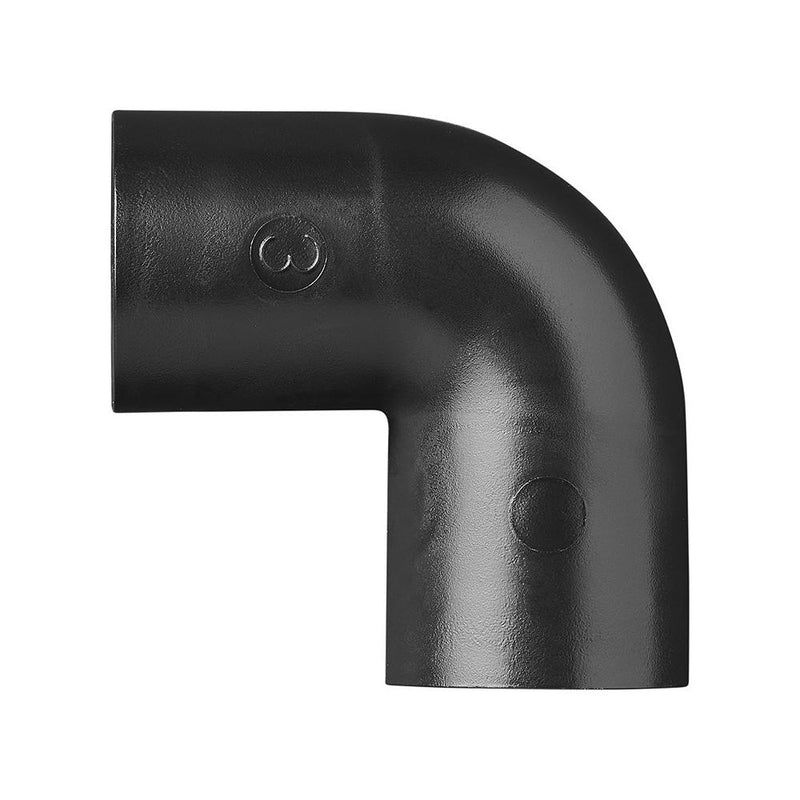 Abwasser-Rohr Winkel 90° – Steckverbindung, Ø28 mm, für Wohnmobil & Boot