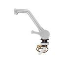 Kalt-Wasserhahn Style 2000 12V Ø20 mm – Klappbar, Matt Nickel/Schwarz, für Wohnmobil & Boot