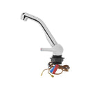 Mischbatterie Style 3000 12V Ø33 mm – Schwenkbar, Chrom, für Wohnmobil & Boot