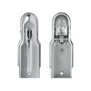 Kugelkupplung Stahl vertikal 2 Löcher quadratisch 70mm 1300kg gebremst – Hochwertige Anhängerkupplung