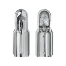 Kugelkupplung Stahl vertikal 2 Löcher rund 70mm 1300kg gebremst – Hochwertige Anhängerkupplung