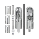 Kugelkupplung Stahl rund 35-50mm 1300kg gebremst – Hochwertige Anhängerkupplung