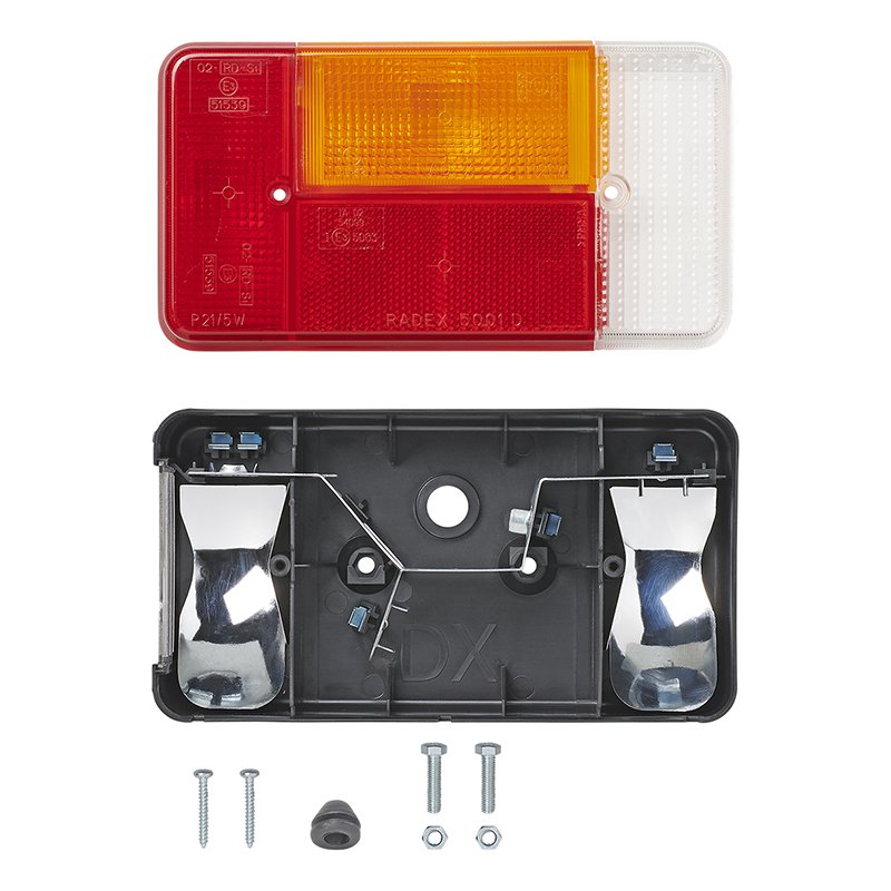 Anhänger Rückleuchte 5 Funktionen 194x104mm R&L – Anhängerleuchte, E-geprüft