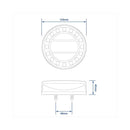 Rückleuchte 12/24V 4 Funktionen 125mm LED – Hochwertige LED Beleuchtung