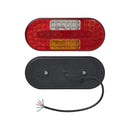 LED Rückleuchte 6 Funktionen – 323x134 mm, 54 LED, rechts & links, IP67,