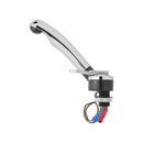 Mischbatterie Keramik Deluxe Ø27 mm – 12V, umklappbar, Chrom/Schwarz, IP67