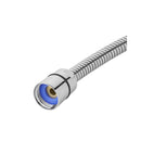 Brauseschlauch Metall 1,5 m – 3/8 drehbar, 1/2 Zoll Anschluss, Chrom