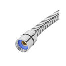 Brauseschlauch Carletta 2 m – Außenanschluss, Chrom, für Wohnmobil & Boot