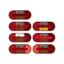LED Rückleuchte 6 Funktionen – 323x134 mm, 54 LED, rechts & links, IP67,