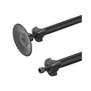 Hundegitter Auto-& Gepäckgitter aus Metall Universal Trenngitter verstellbar 2x2