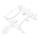 Markisen S Haken | SET 12 Stück | passend für 5/6mm 7/8mm Kederschienen – ProPlus