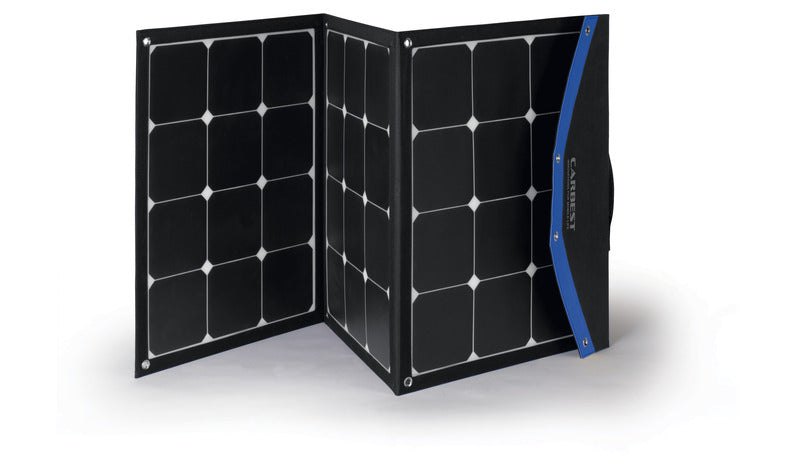 Carbest faltbares Solarpanel 135 Watt 10A Laderegeler USB inkl 3 Adapterkabel