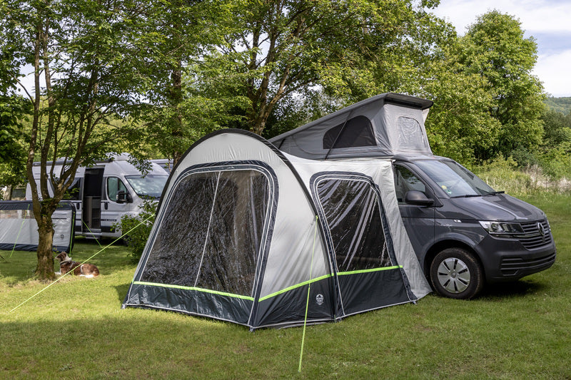 Hispaniola Sonnensegel mit Front- und Seitenwänden 320x240cm Busvorzelt Campingbus Vorzelt
